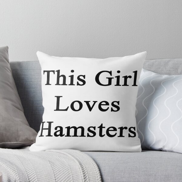 Item preview, This Girl Loves Hamsters  designed and sold by supernova23.