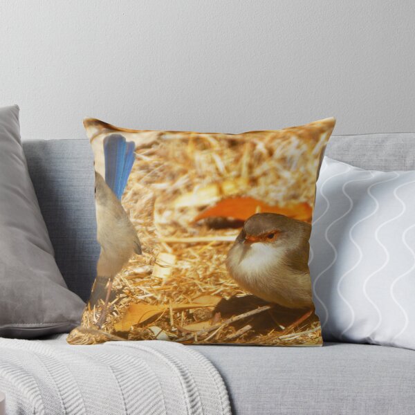 Item preview, Male and Female Blue Wrens Dance with me designed and sold by GlenJohnson.