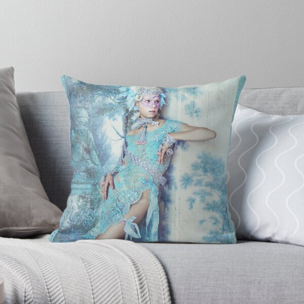 part of a painting Throw Pillow