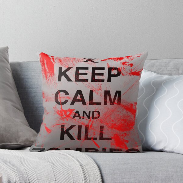 Item preview, KEEP CALM AND KILL ZOMBIES designed and sold by TigerStriped.