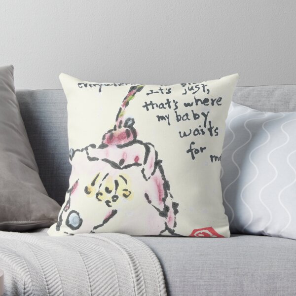 Sakura Cherry Blossoms in Washington DC Throw Pillow