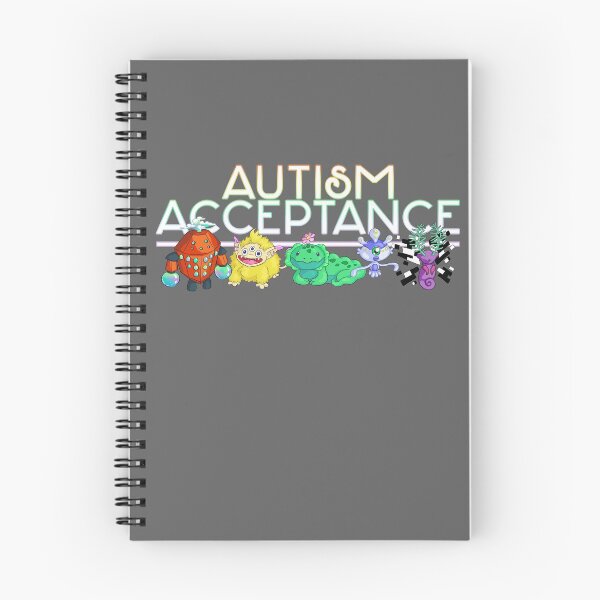 Item preview, Spectrum Critters - Autism Acceptance  designed and sold by ArtsAflame.