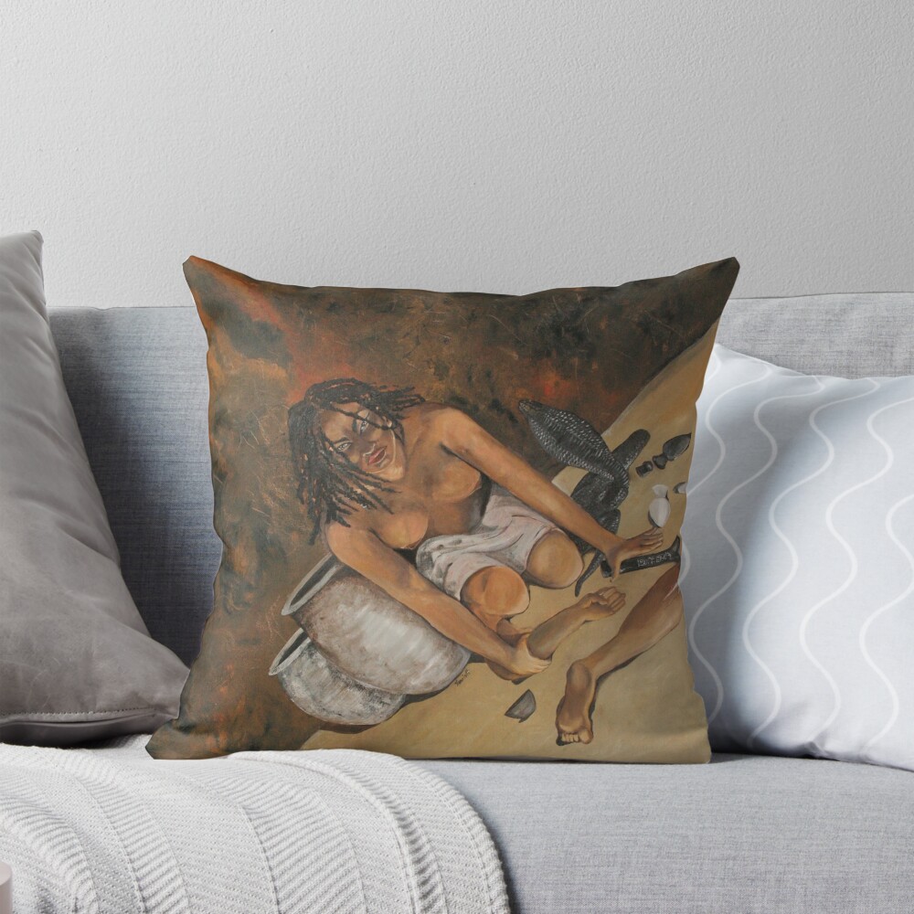Item preview, Throw Pillow designed and sold by Henriott.