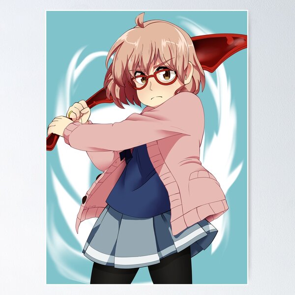  SV2215 Kyoukai no Kanata Mirai Kuriyama Anime Manga Art 24x18  Print POSTER: Posters & Prints