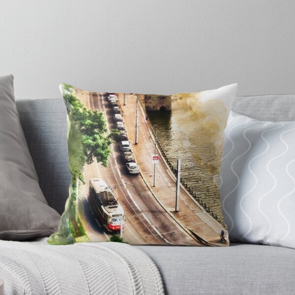 Item preview, Prague street art Tram designed and sold by JBJart.