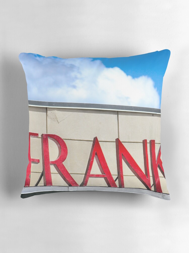 Thumbnail 3 of 4, Pillow, Frank! designed and sold by littleoldhag.