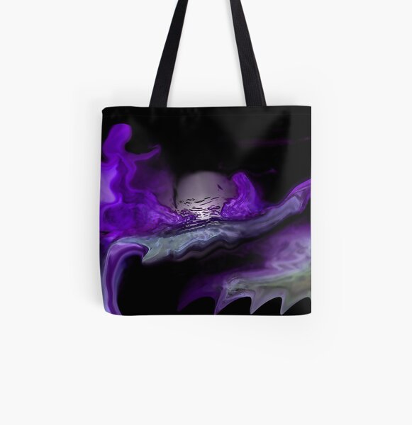 GYPSY DANCER AND THE MOON All Over Print Tote Bag