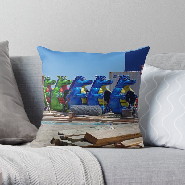 The Irony of It All. Throw Pillow