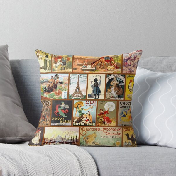 Item preview, Vintage Chocolate Advertisement Collage designed and sold by VintageLevel.
