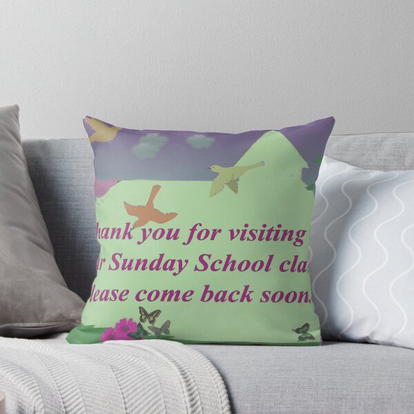 Item preview, Thank You For Visiting Sunday School designed and sold by aprilann.