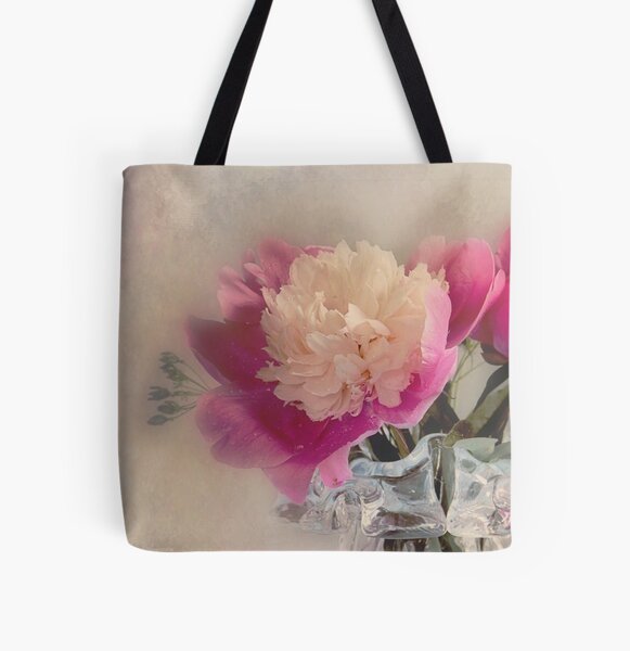 Soft peone All Over Print Tote Bag
