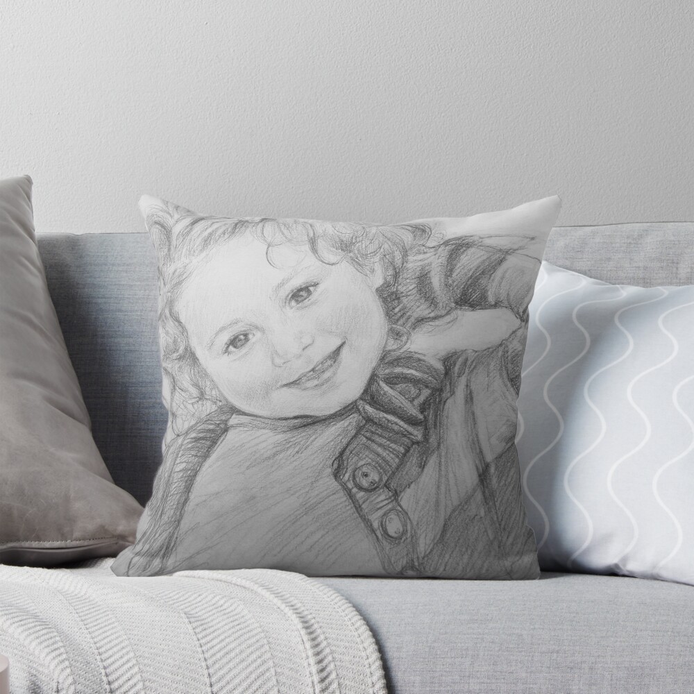 Item preview, Throw Pillow designed and sold by Anthropolog.