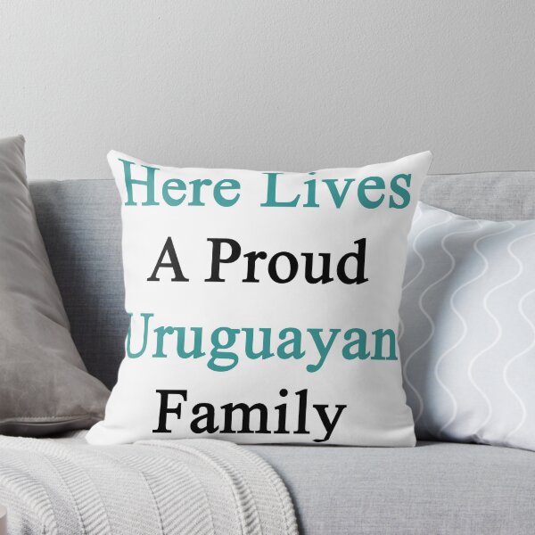 Item preview, Here Lives A Proud Uruguayan Family  designed and sold by supernova23.