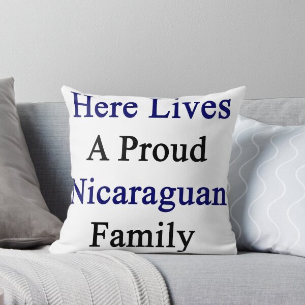Item preview, Here Lives A Proud Nicaraguan Family designed and sold by supernova23.