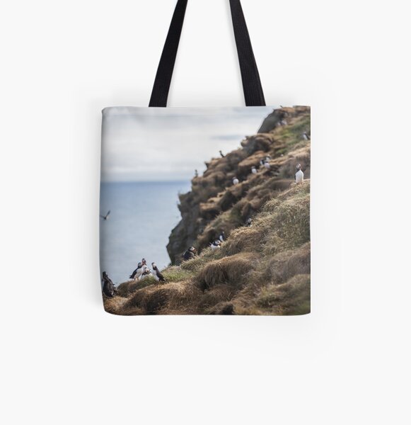 Iceland All Over Print Tote Bag