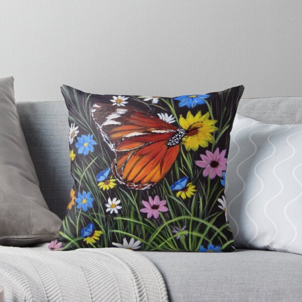 Item preview, wild flowers and butterflies designed and sold by maggie326.