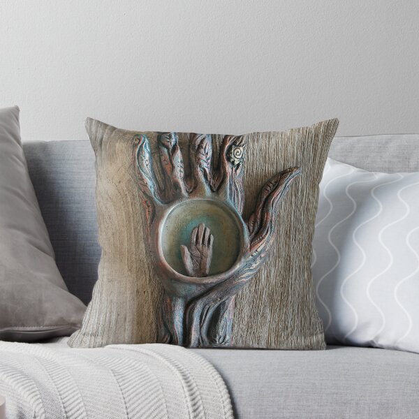 Open Throw Pillow