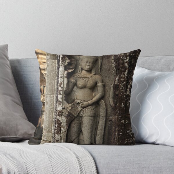 Item preview, Cambodia - Angkor - Carving  at  Angkor Wat designed and sold by Malcolm Heberle.