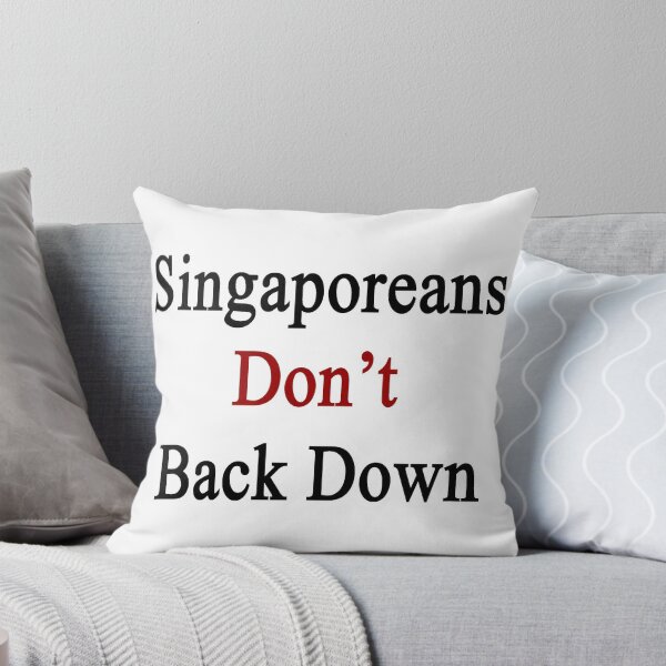 Item preview, Singaporeans Don't Back Down designed and sold by supernova23.