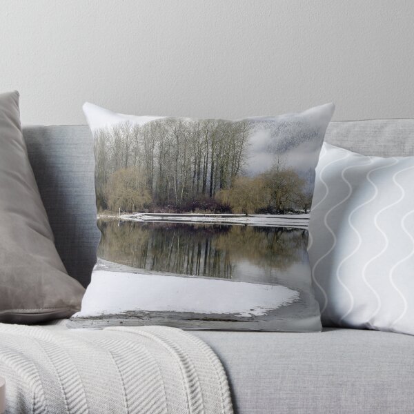 Winter Magic Throw Pillow