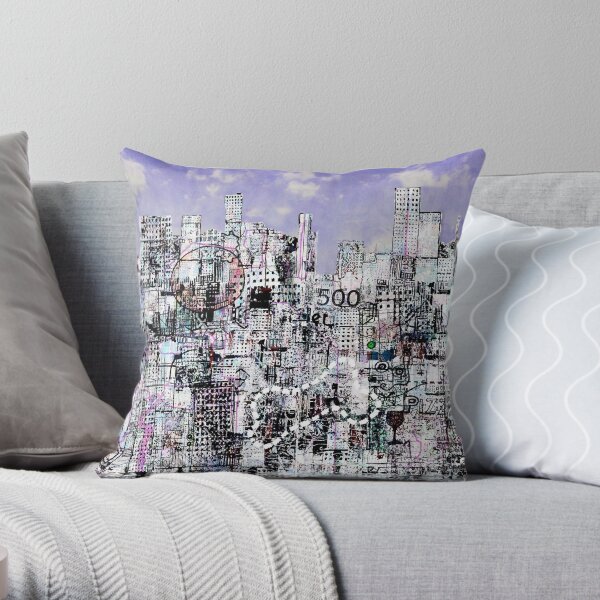 Metropolis 500 Throw Pillow