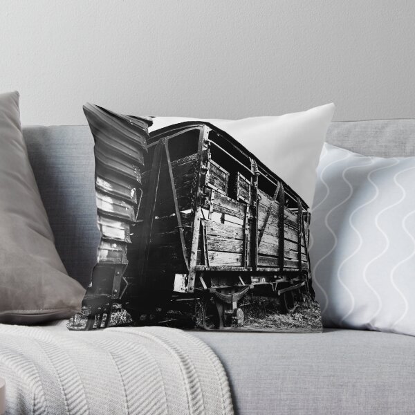 a sideways glance Throw Pillow