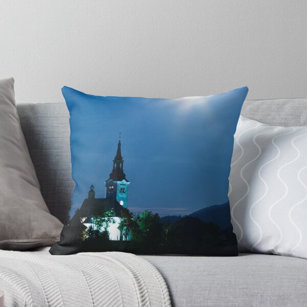 Item preview, Supermoon over bled Island Church designed and sold by Ian Middleton.