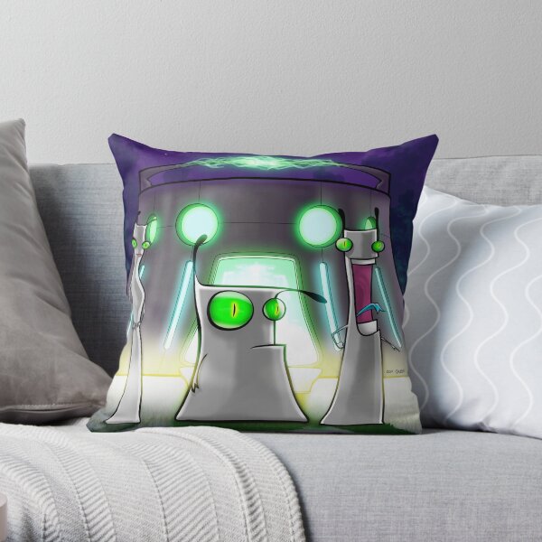 Take Us to Your AEEAGREAREEE!! Throw Pillow