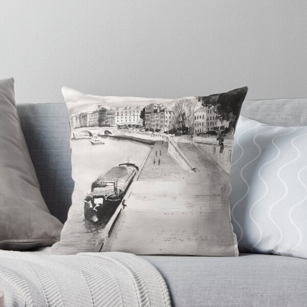 Item preview, La Seine - Watercolor designed and sold by nicolasjolly.