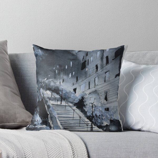 Item preview, In the blue of the night - Paris - Watercolor designed and sold by nicolasjolly.