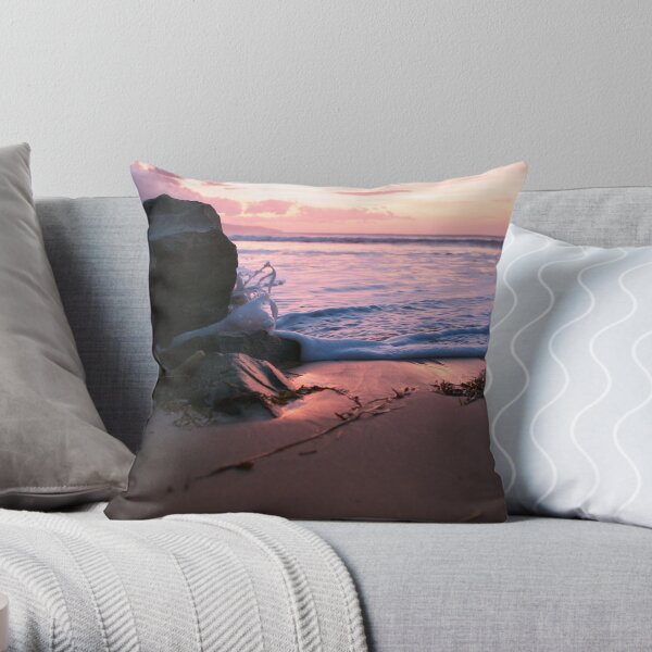 Sunrise in Apollo Bay Throw Pillow
