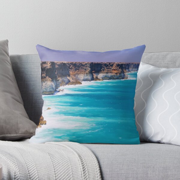 Australian Bight Throw Pillow