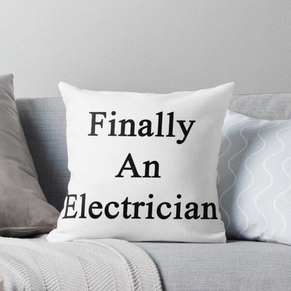 Item preview, Finally An Electrician  designed and sold by supernova23.