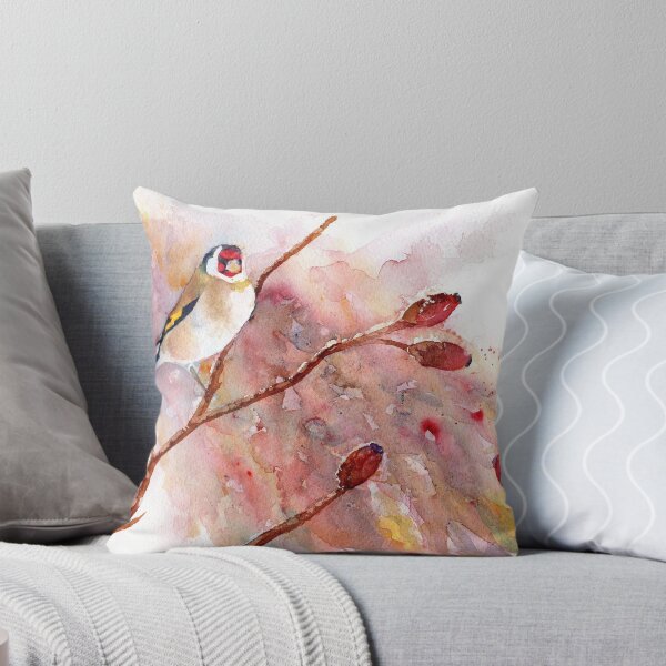 Item preview, Water colour Goldfinch designed and sold by Ruth Nolan.