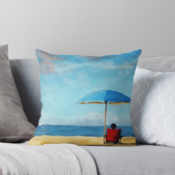 Item preview, Special Moments - beach scene original oil painting designed and sold by LindaAppleArt.