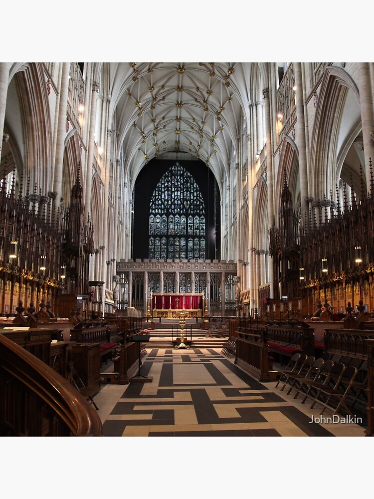 The Choir, York Minster. by JohnDalkin