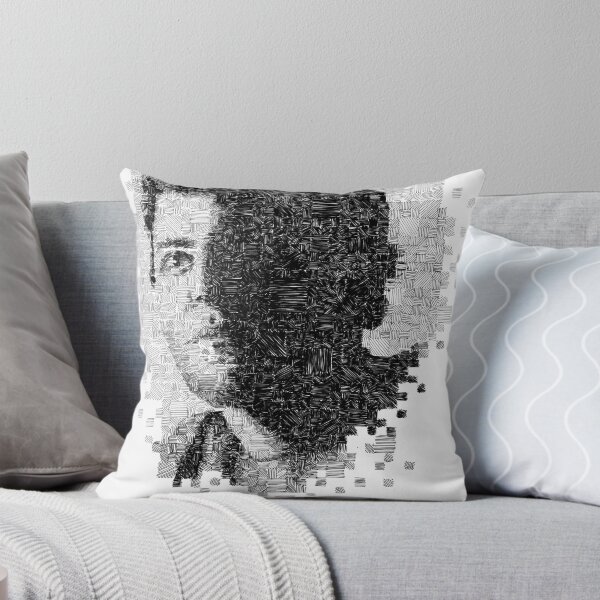 Item preview, Autoportrait - Black ink drawing designed and sold by nicolasjolly.