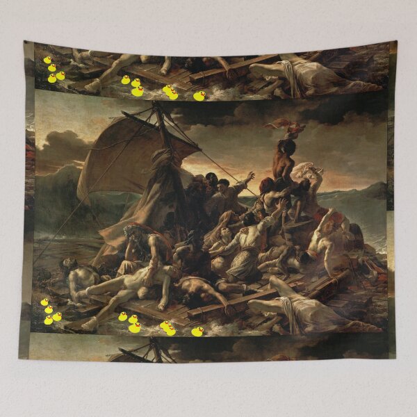 Item preview, Subtly Ruined The Raft of the Medusa - Rubber Ducks designed and sold by weavernap.