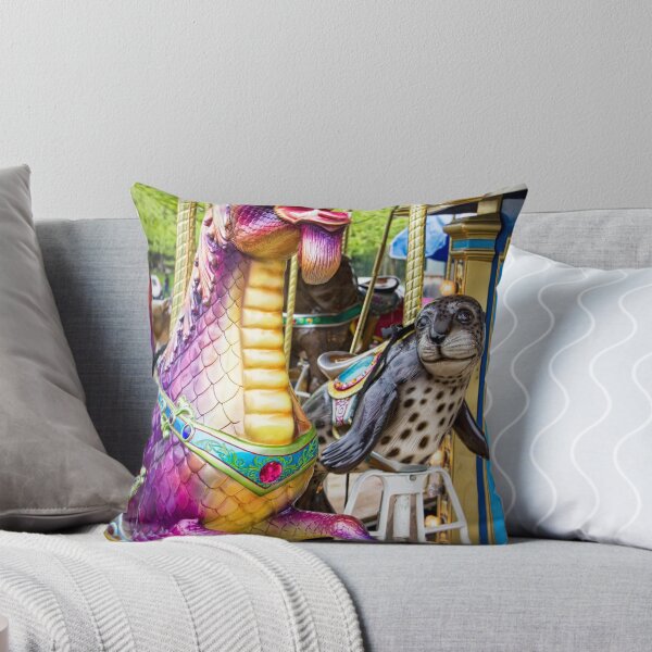 Item preview, Carousal Dragon and Seal on a Merry-go-round designed and sold by Randall Nyhof.