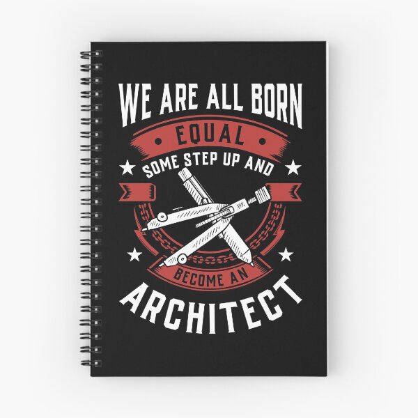 Item preview, We Are All Born Equal Some Step Up And Become A Architect designed and sold by Orange Pieces.
