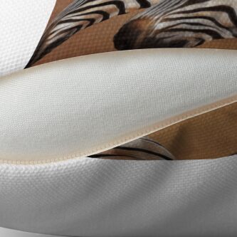 Alternate view of Savana Stripes Throw Pillow