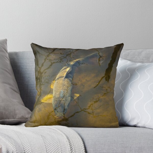 Item preview, Carp feeding in the shallows designed and sold by Randall Nyhof.
