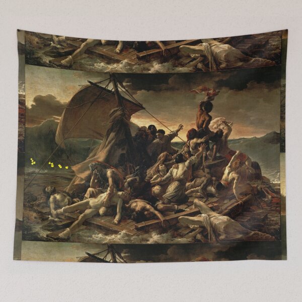 Item preview, Subtly Ruined The Raft of the Medusa - Surfing Rubber Ducks designed and sold by weavernap.