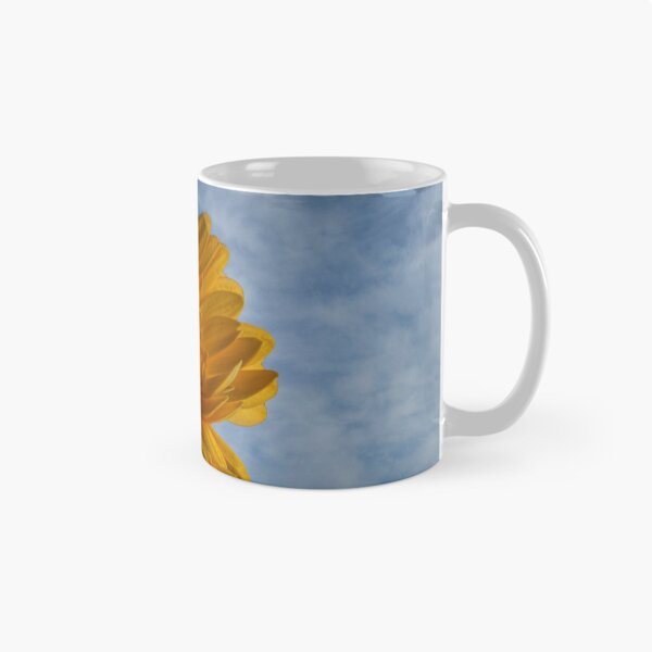 Item preview, summertime yellow gerbera and blue skys designed and sold by eddiej.