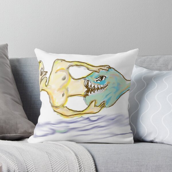 Item preview, Horror Mermaid Prints and Stickers designed and sold by Almdrs.