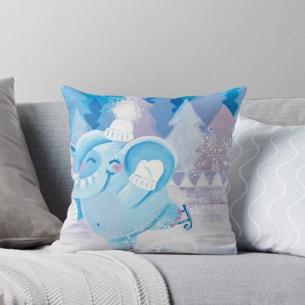 Item preview, Ice Skating - Rondy the Elephant dancing on ice designed and sold by oksancia.