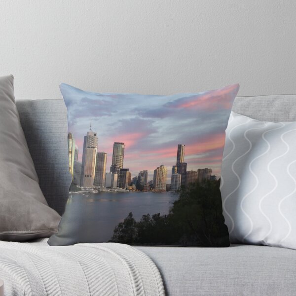 Item preview, Brisbane CBD Skyline designed and sold by MelanieCleal.
