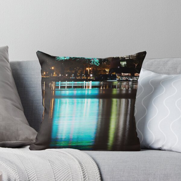 Item preview, Perth at Night - Council House and Bell Tower -  Green designed and sold by Sandra Chung.