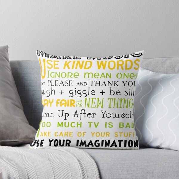 Item preview, Playroom Rules Subway Art Poster designed and sold by friedmangallery.