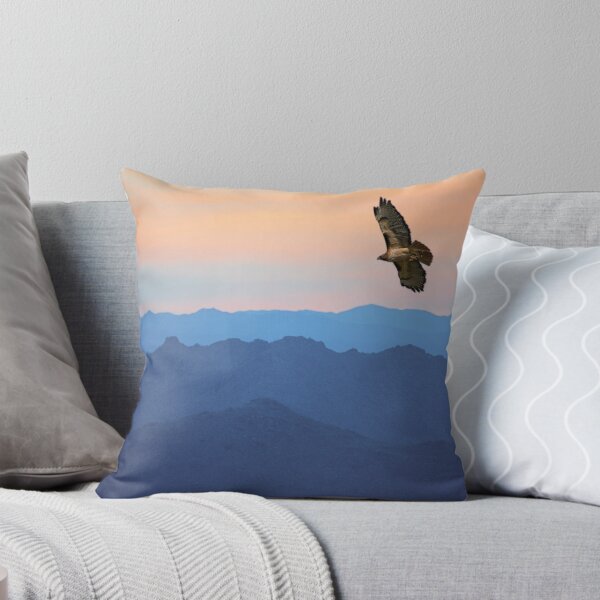 Item preview, Soaring Red Tailed Hawk at Sunset designed and sold by Randall Nyhof.